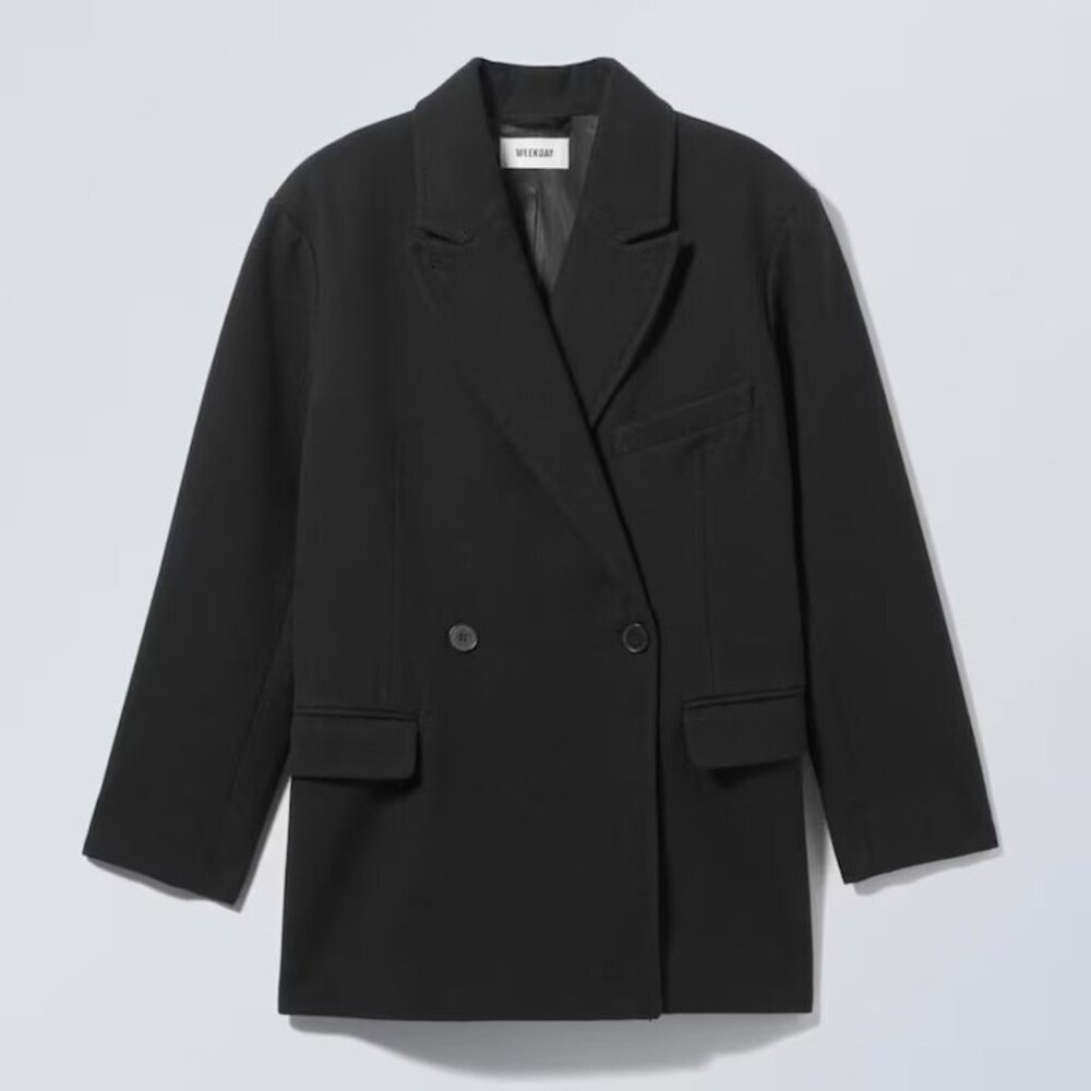 WEEKDAY CARLA OVERSIZED WOOL BLEND JACKET